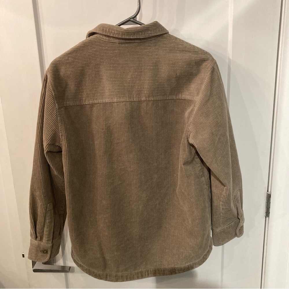 Zara unisex beige corduroy jacket - Picture 2 of 3